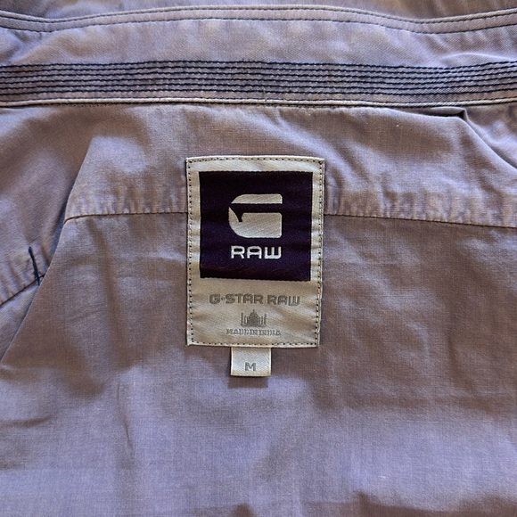 G-Star Work Lawrence Shirt L/S - Cotton Button Down - Picture 2 of 11